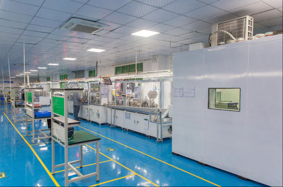 Shenzhen Xindonghui Technology Co., Ltd linha de produção da fábrica