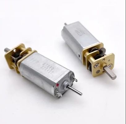Borracha Pequeno motor de engrenagem DC DC 3V 6V 12V 24V Diâmetro 13mm Para fechadura de porta