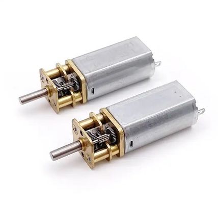 Borracha Pequeno motor de engrenagem DC DC 3V 6V 12V 24V Diâmetro 13mm Para fechadura de porta
