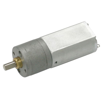 Micro Brush 3V - 24V DC Motor de engrenagem de alto torque 20mm com eixo D de 4mm