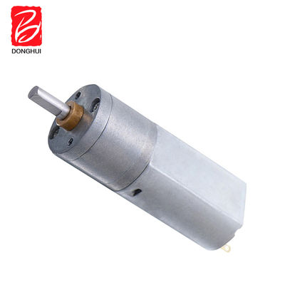 Micro Brush 3V - 24V DC Motor de engrenagem de alto torque 20mm com eixo D de 4mm
