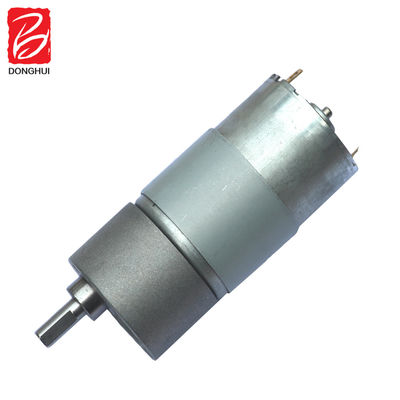 12V 24V 37mm Brush DC Gear Motor 555 Torque alto 45 55 65 75 rpm Baixa velocidade