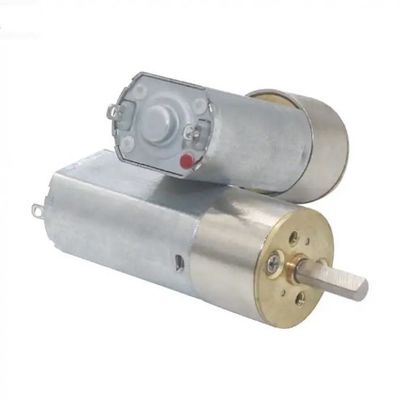 Motor de engrenagem de corrente contínua com escova de 16 mm 24 V Torre de roda centro engrenagem de saída DC motor hidráulico