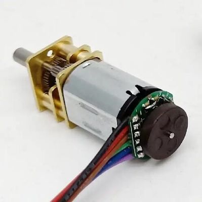 12 mm DC Micro Gear Motor Pulso Houle Precision Encoder Motor DC de pequena desaceleração