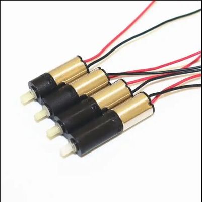 Motor de engrenagem de plástico de 6 mm DC 3V Motor de engrenagem planetária sem núcleo para câmera automática
