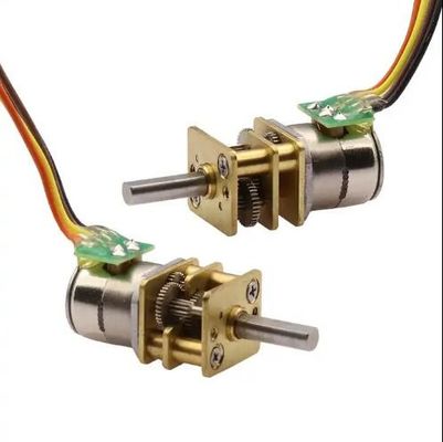3V 5V 6V DC Micro Precision Stepper Motor Brush 10MM Low Noise Mini Stepper Motor