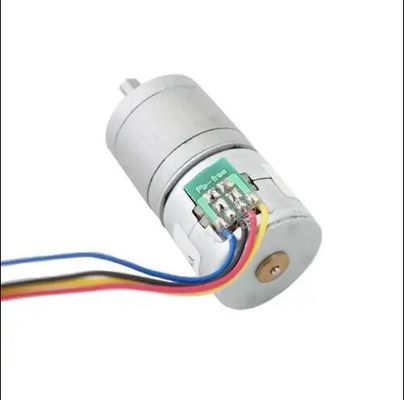 Motor passo a passo de 5V DC Micro engrenado 20mm 2 Fase 4 Motor passo a passo de fio com caixa de engrenagens