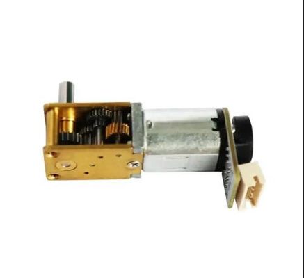 Motor de engrenagem de minério de ferro de 3 V a 12 V de micro-circuito contínuo, de 12 mm, de alto binário, de baixa velocidade, N20