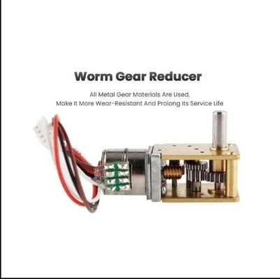 12 mm ângulo direito DC worm gear motor ímã permanente motor passo sem escova