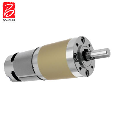 Velocidade 10 - 1000 RPM Unidade de motor de engrenagem planetária DC com comprimento de eixo personalizado