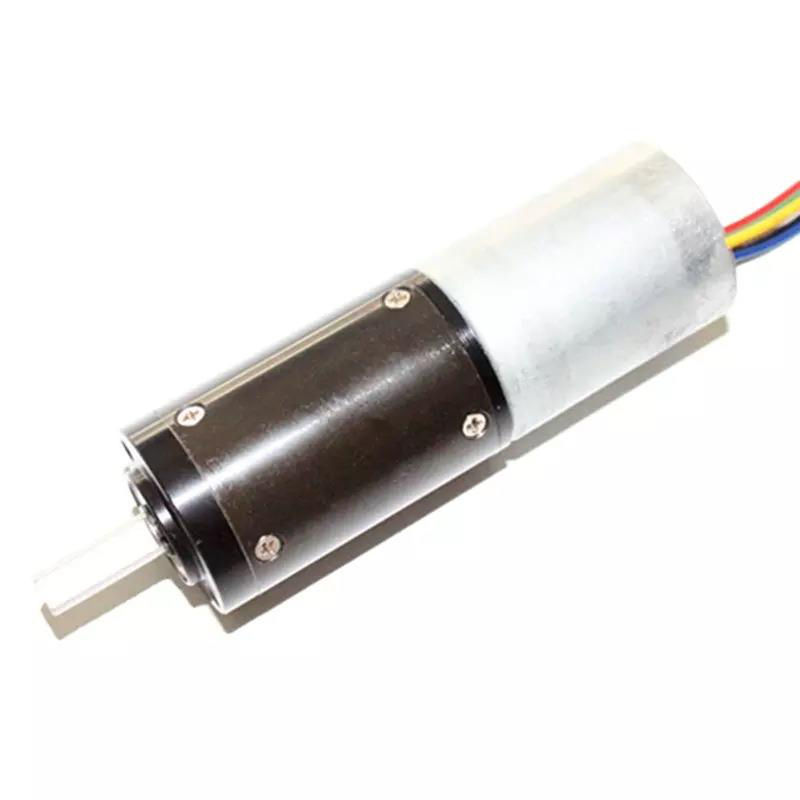Dia 28mm DC Motor de engrenagem sem escovas Caixa de engrenagens planetária Motor de engrenagem de alto torque 12V 24V