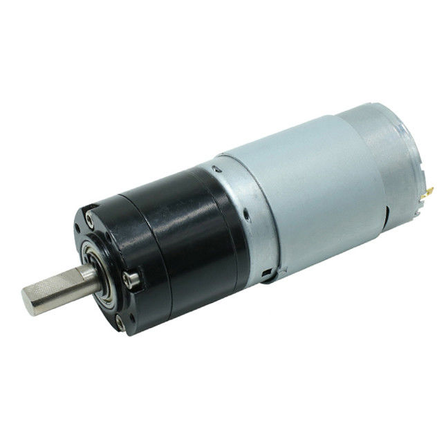 Motor de engrenagem de planeta de aço DC 36mm 18V de alto binário motor de engrenagem de corrente contínua 15 RPM - 300 RPM