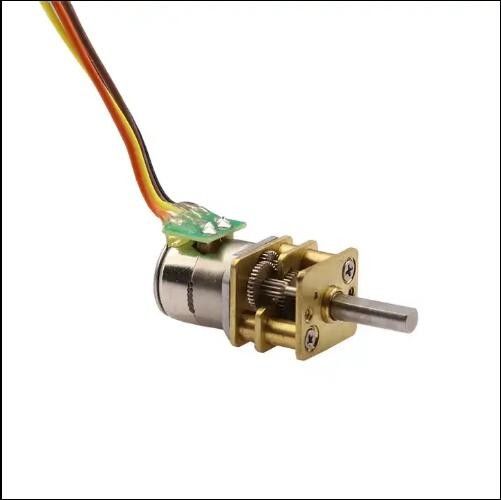 3V 5V 6V DC Micro Precision Stepper Motor Brush 10MM Low Noise Mini Stepper Motor