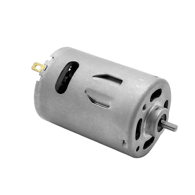 36mm Diâmetro DC 6v 12v 24v 4000rpm 6000rpm RS 545 Micro Carbono motor escovado para aspirador